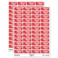 thumbnail image 1 of Bright Idea Light Bulb Teacher Student School Sticker Set - Red - Gloss Finish - 1.25" Mini, 1 of 7
