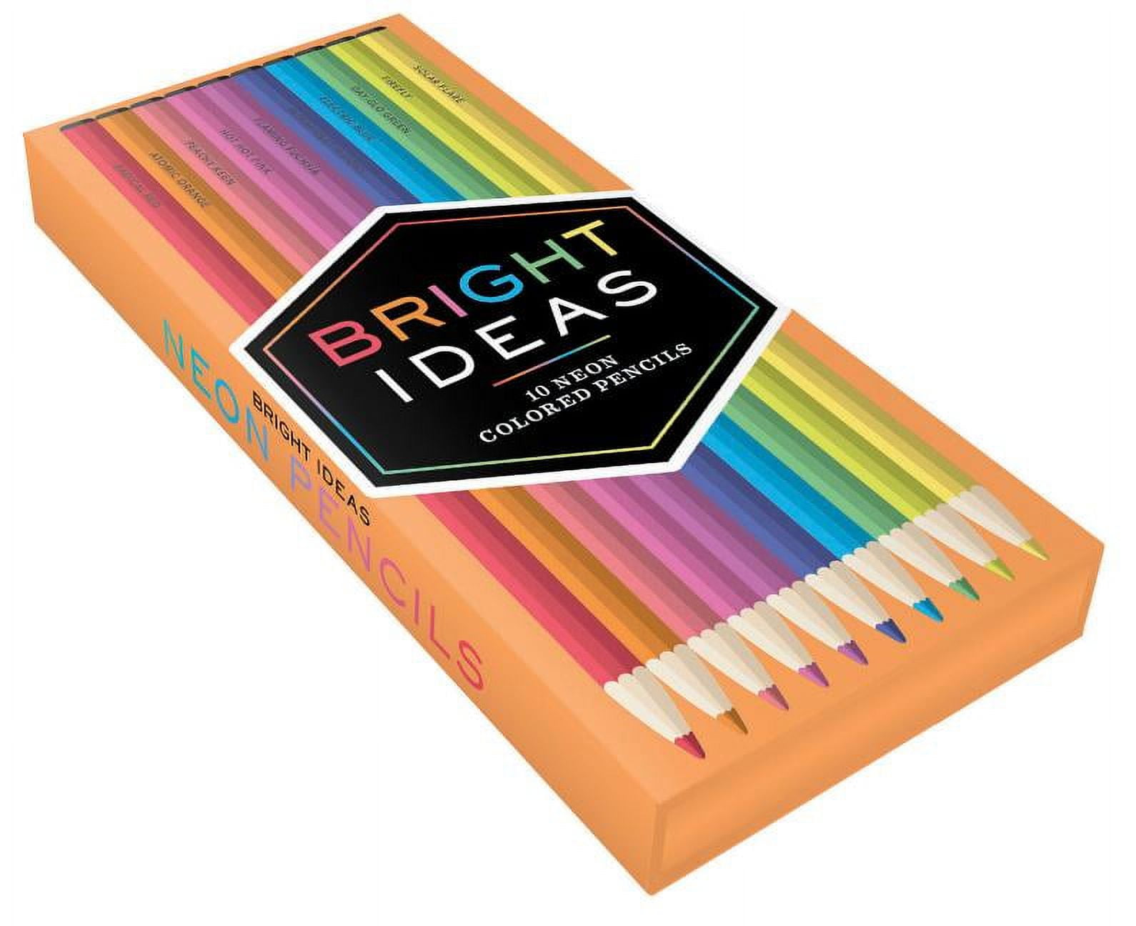 CHRONICLE BOOKS Bright Ideas: Bright Ideas Neon Colored Pencils (Other)