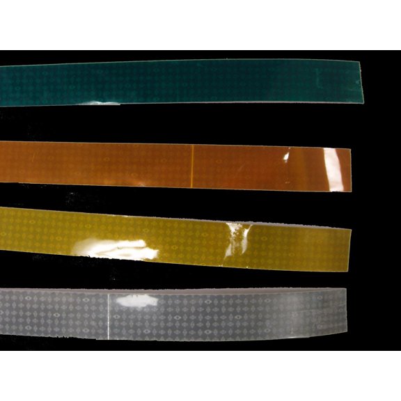 Bright Ideas RS4WHelmet and Bike Reflective Tapes - White