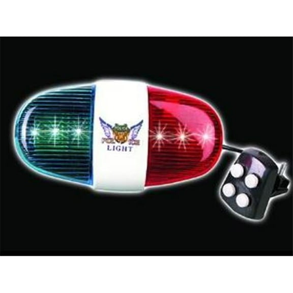 Bright Ideas Red and Blue Police Bike Siren