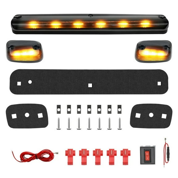 Bright Illumination Roof Lights Waterproof Truck Lights Led Pickup Truck Lights 2500Hd Fitment 2500Lm Luminous Flux