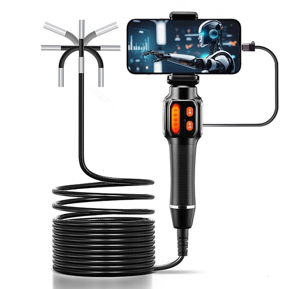 Bright LED Borescope 1Meter Flexible Cord For Dark Or Difficult Access Zones