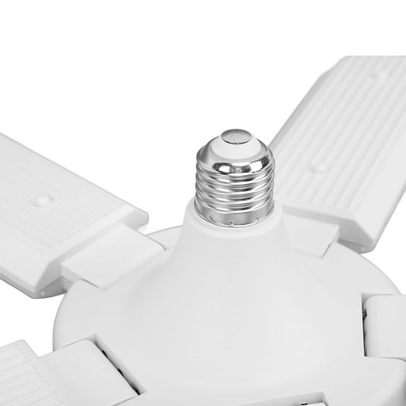 Bright LED Ceiling Light, 100W, Adjustable Panels, E26/E27, Perfect For Garages, Basements Workspaces