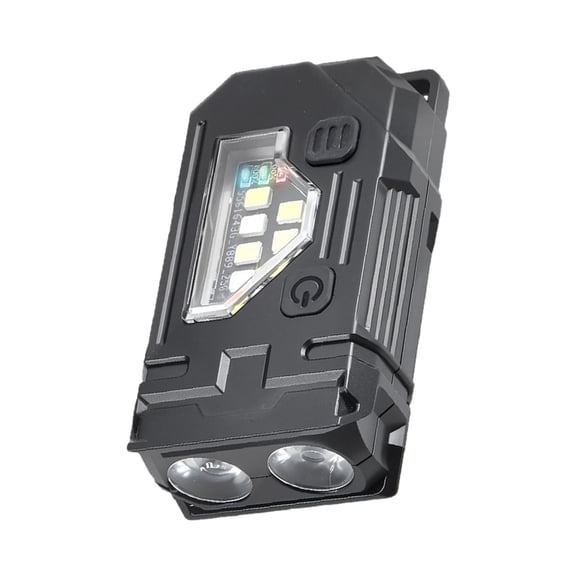Bright LED Flashlight with Keychain Hook, Compact Light for Camping, Hiking, Emergencies
