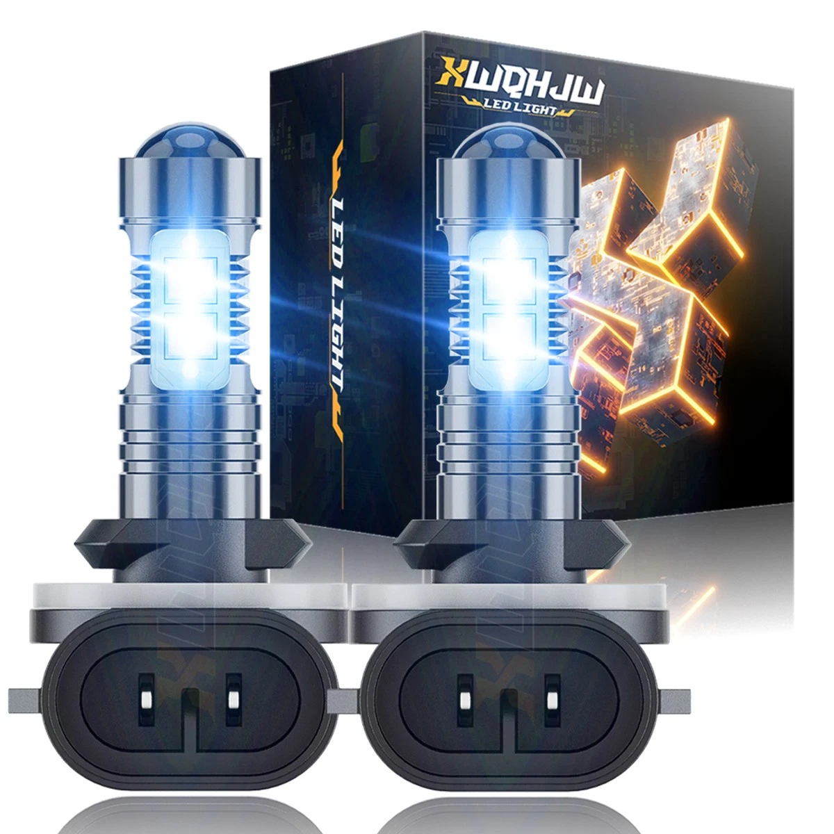 Bright LED Headlight Bulbs for Kubota RTV1140 RTV900 many models side ...