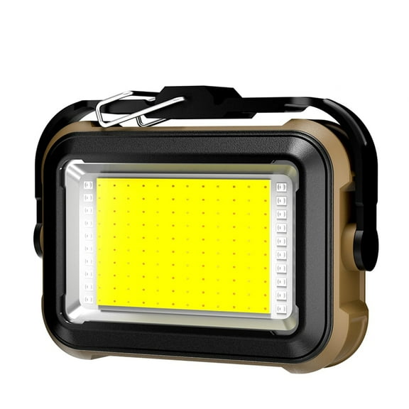 Bright LED Work Light - COB Inspection Lamp with Tail Magnetic, USB Charging for Car Repair, Garage, Camping, Hiking
