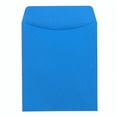 thumbnail image 1 of Bright Library Pockets - 3.5inx5in Light Blue per 1 Pack of 5, 1 of 1