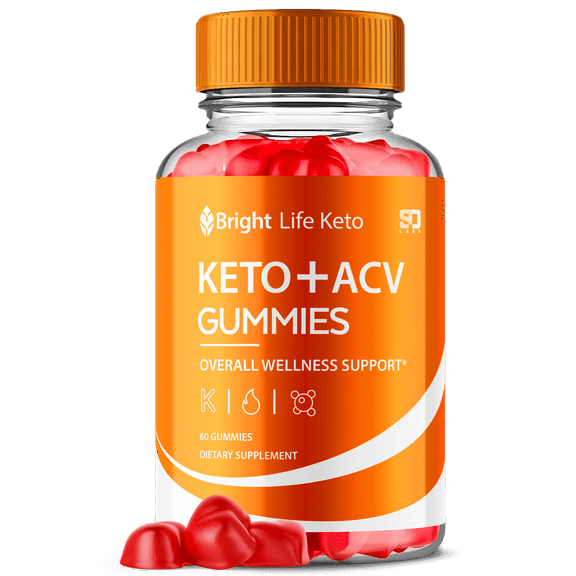 Bright Life Keto ACV Gummies Maximum Strength Weight Management Supplement 60 Gummies