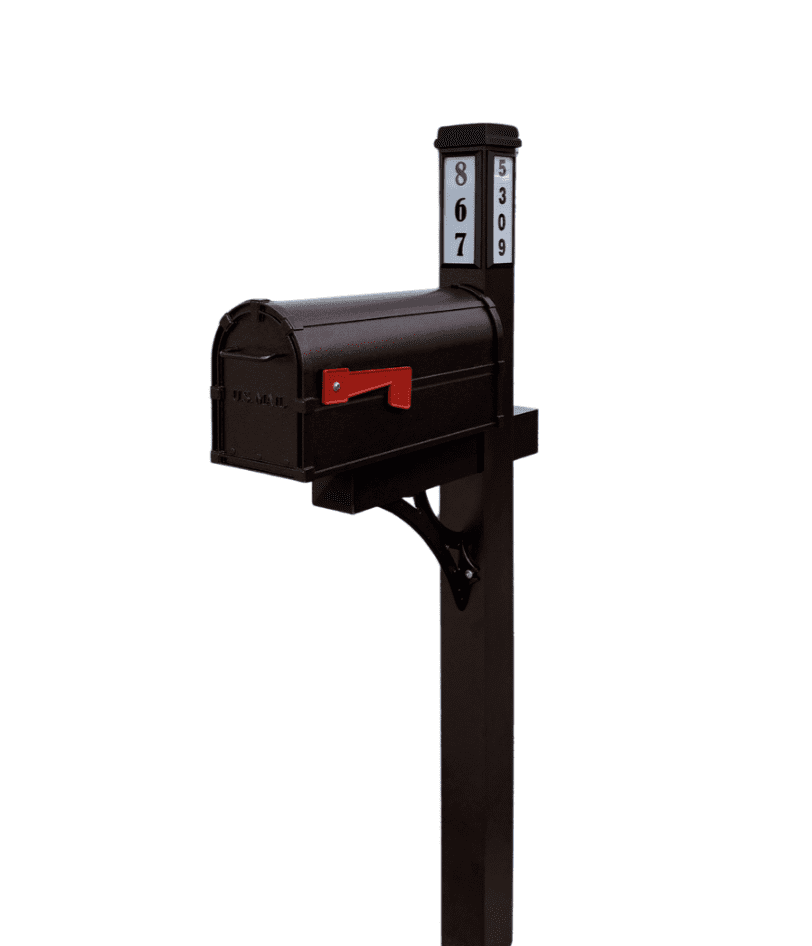 Bright Light Mailbox