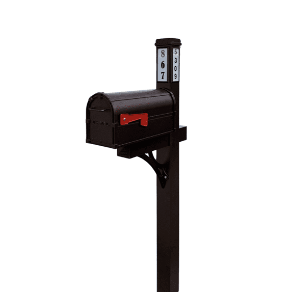 Bright Light Mailbox