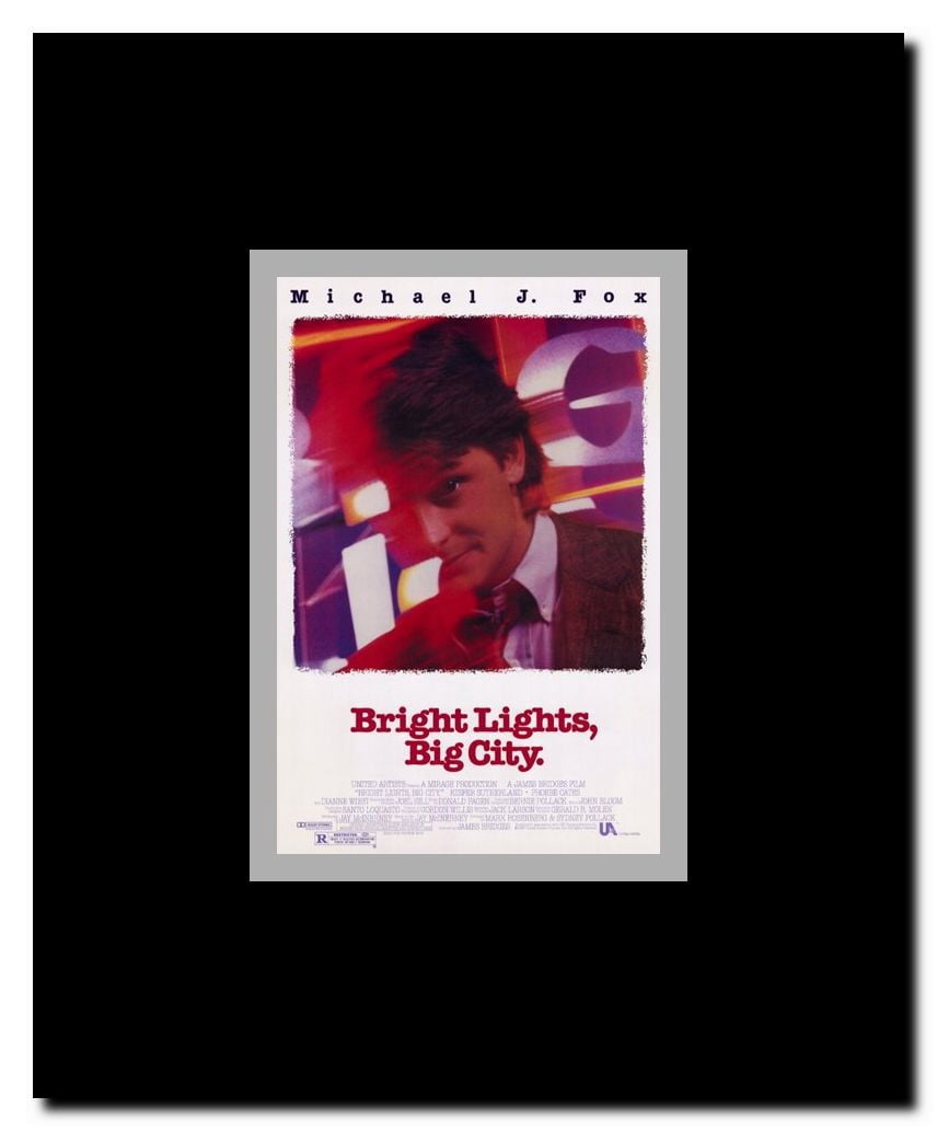 Bright Lights Big City Framed Movie Poster