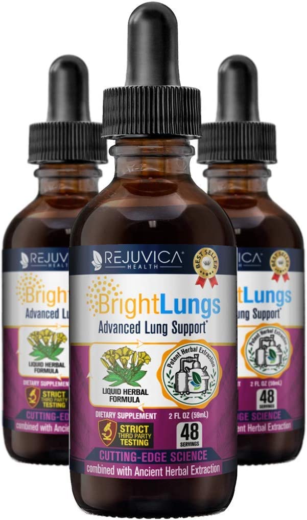 Bright Lungs Advanced Lung Support Supplement Liquid Delivery To