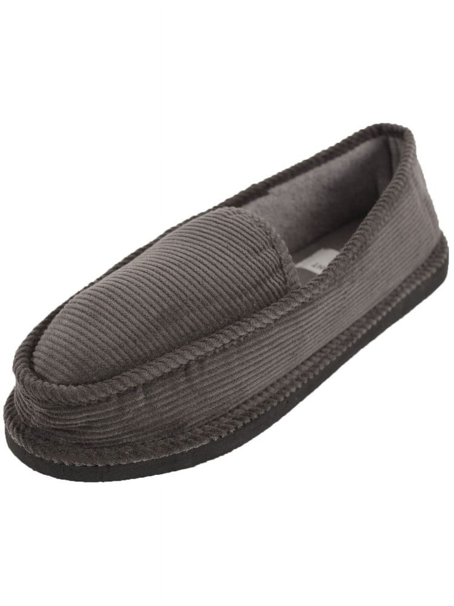 Bright Men's Corduroy House Slippers