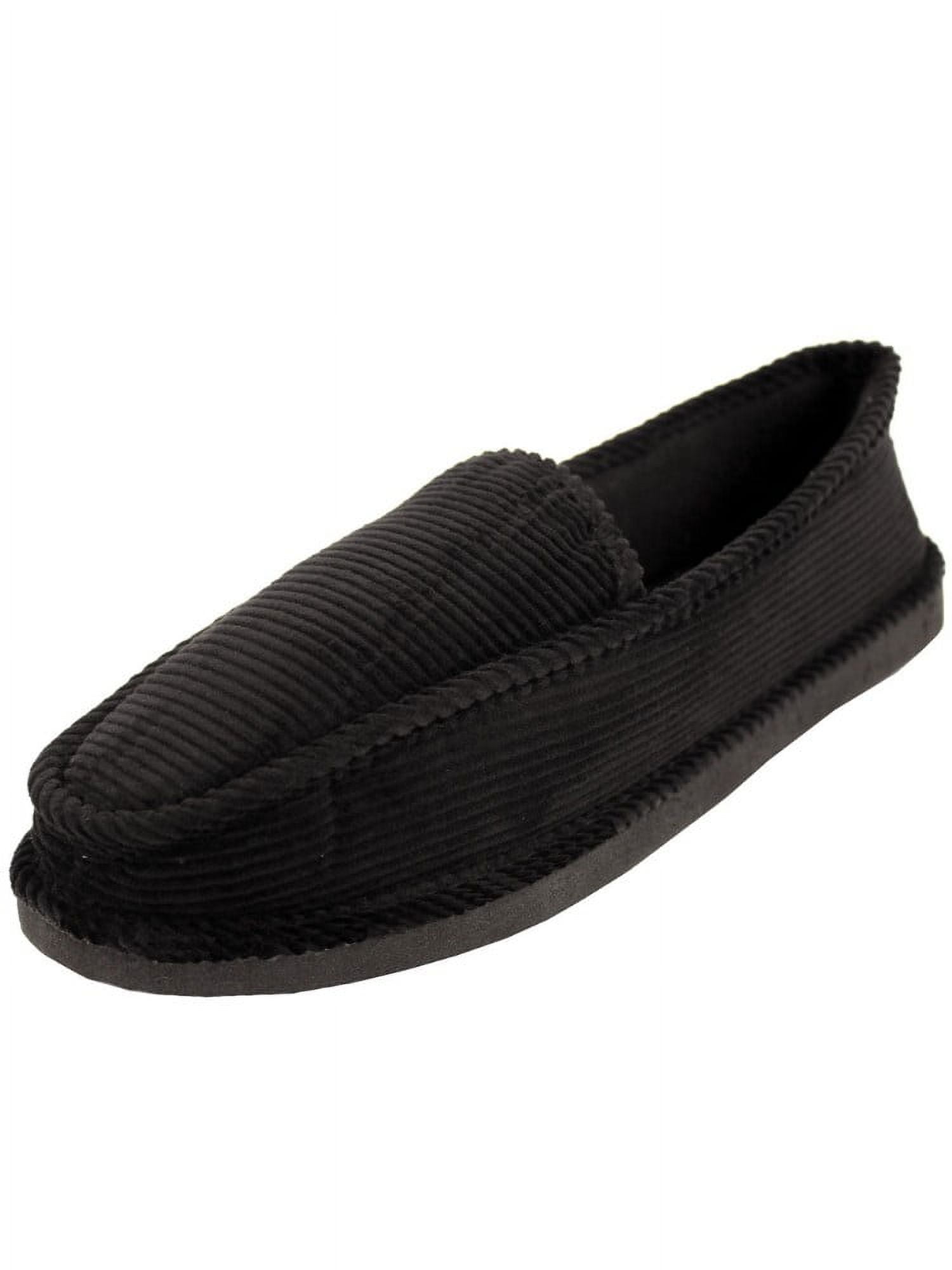 Bright Men's Corduroy House Slippers - Walmart.com