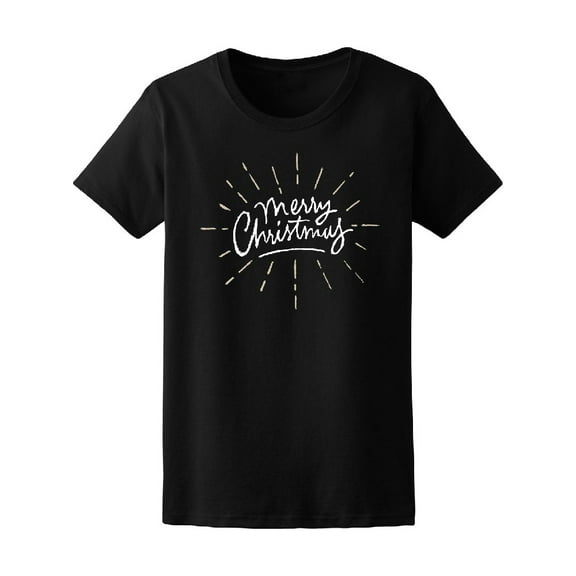 Bright "Merry Christmas"  T-Shirt Men -Image by Shutterstock, Male 3X-Large