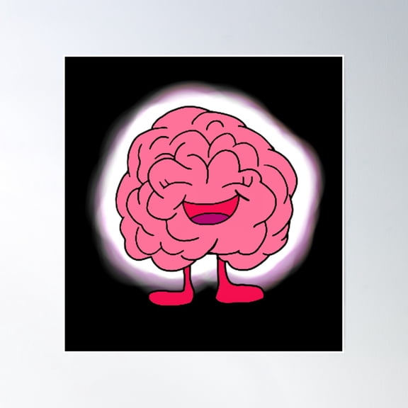 Bright Minds Poster Wall Art, Modern Wall Decor, 16x16 UNFRAMED