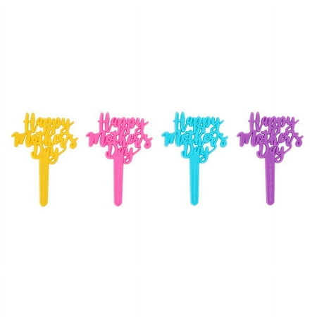 Bright Mother's Day Cupcake Picks 24ct
