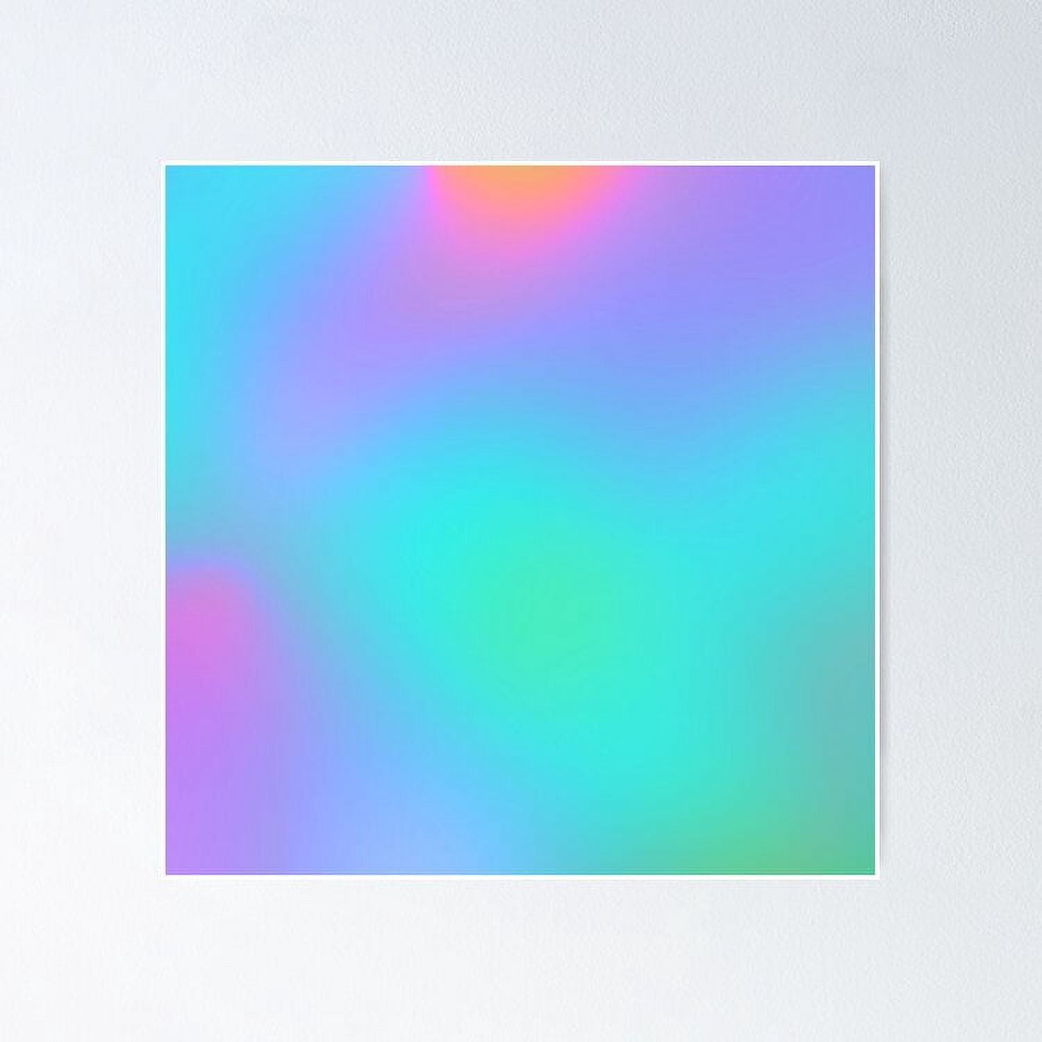 Walmart Color Gradient Bright Multicolor Gradient UNFRAMED Poster, 8x12 - Walmart.com