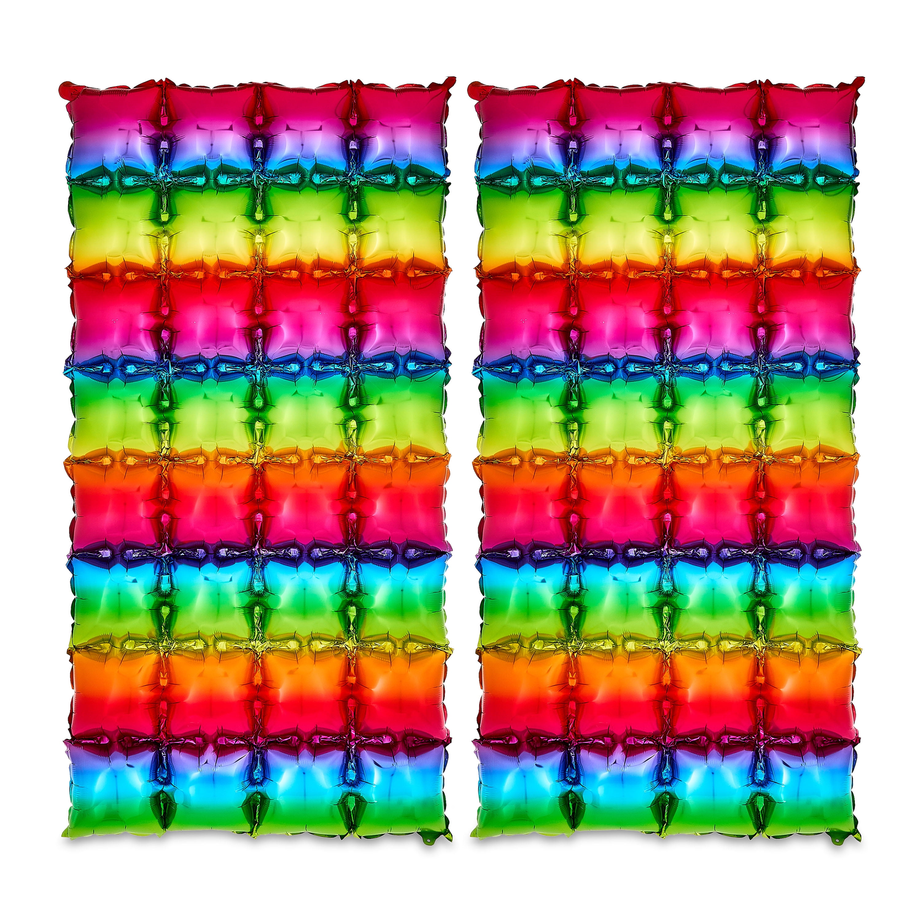 2 Count Foil Balloon Backdrops, Multicolor, by Way To Celebrate