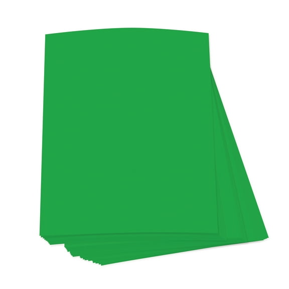 Bright Neon Fluorescent Labels / Stickers - Green - Size 3" x 5" - Sheets 50 Per Pack