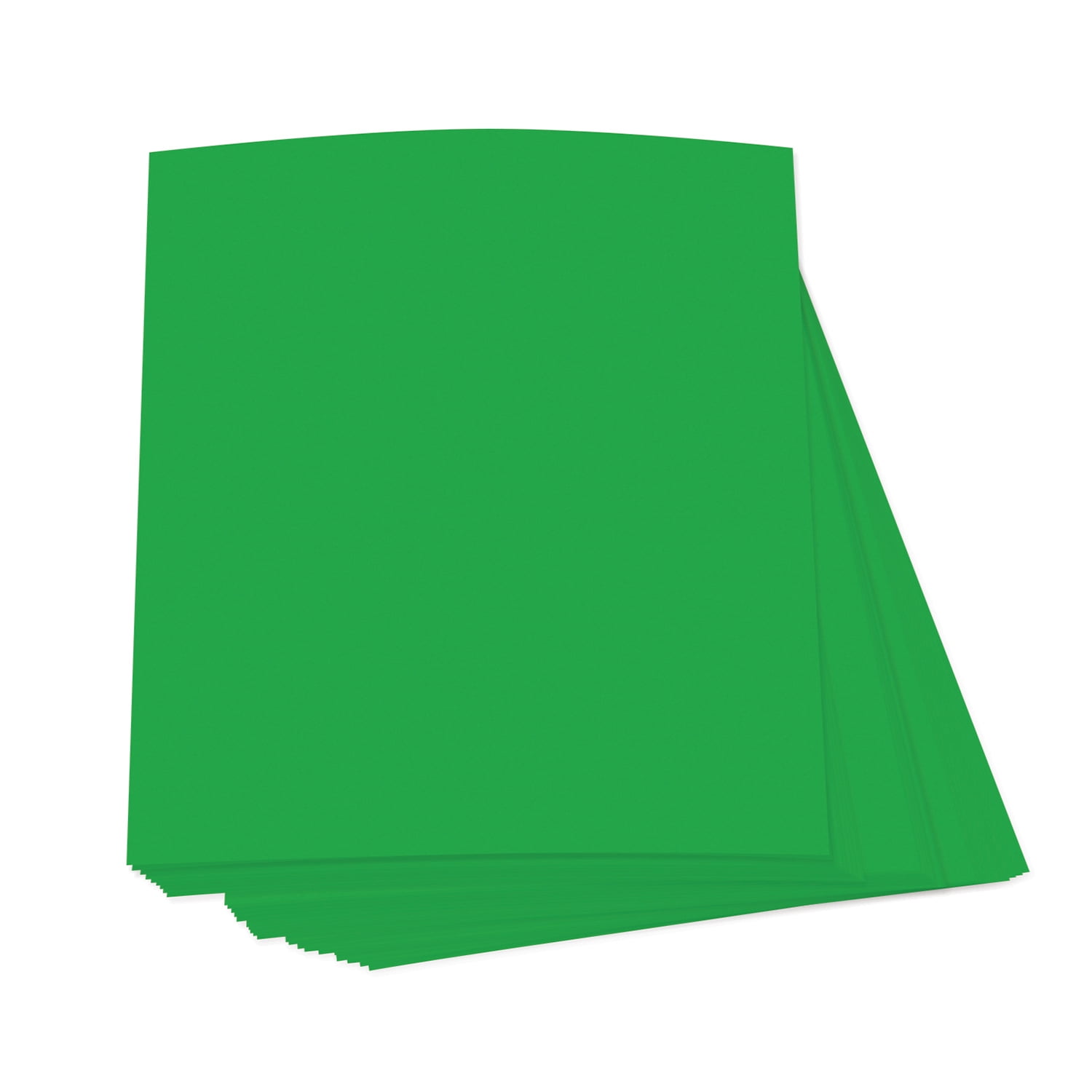 Bright Neon Fluorescent Labels/Stickers - Green - Size 4" x 6" - 50 Sheets Per Pack