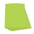 thumbnail image 1 of Bright Neon Fluorescent Labels / Stickers - Yellow Green - Size 3" x 5" - Sheets 50 Per Pack, 1 of 1