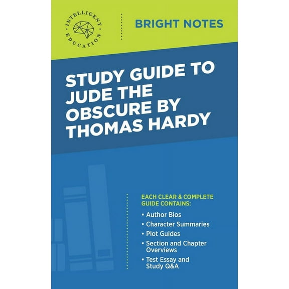 Bright Notes Study Guide to Jude the Obscure by Thomas Hardy, (Paperback)