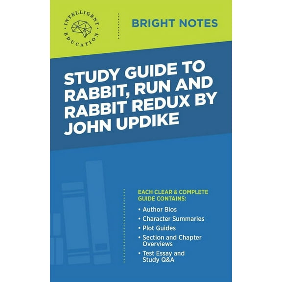 Bright Notes Study Guide to Rabbit Run and Rabbit Redux by John Updike, (Paperback)