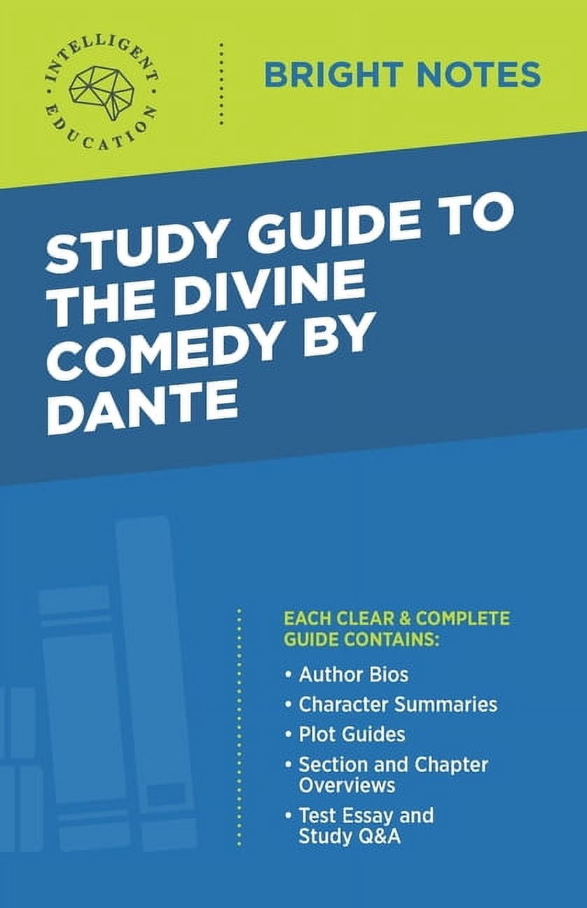 Bright Notes Study Guide to The Divine Comedy by Dante, (Paperback ...