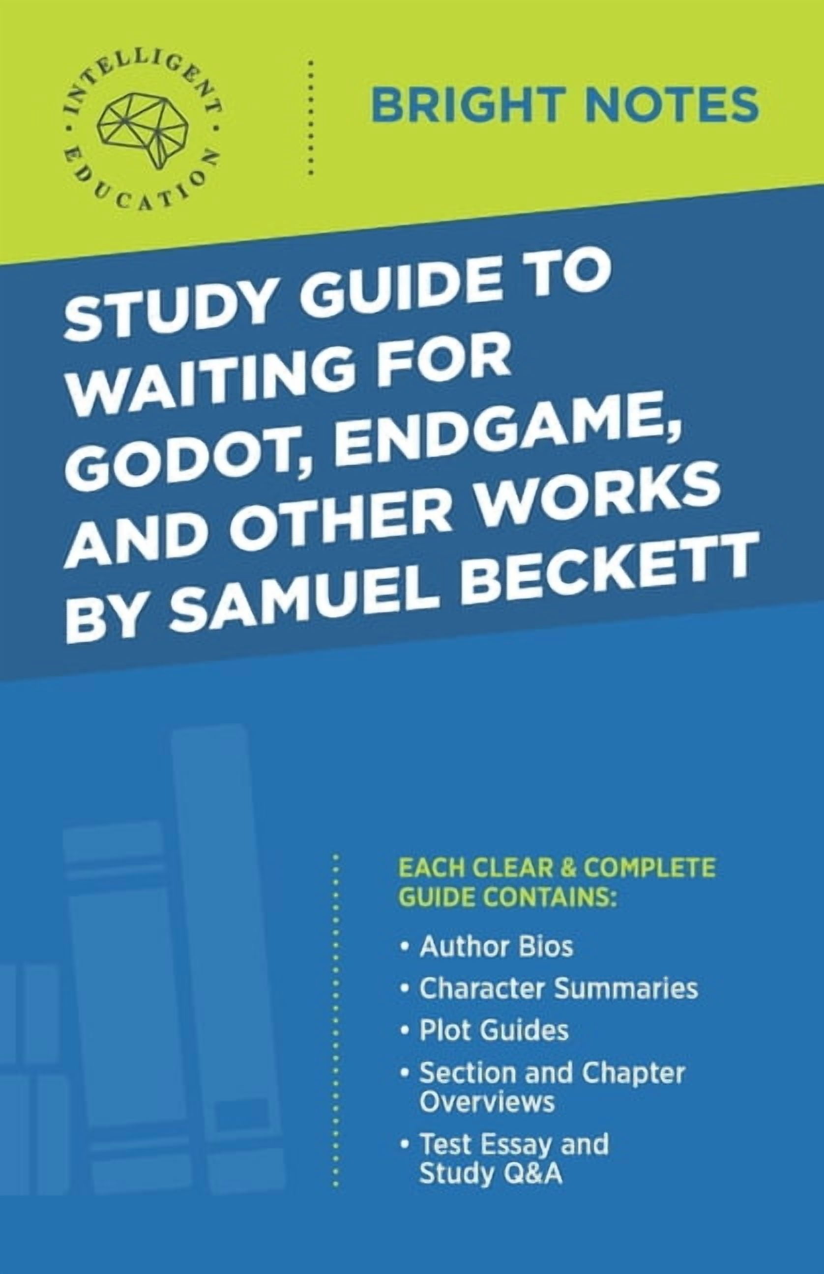 Bright Notes Study Guide to Waiting for Godot, Endgame, and Other Works ...
