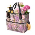 thumbnail image 1 of Bright Paisley Garden Tools Bag, Water-proof Floral Oxford Garden Tote Home Organizer Gardening Tool Bag Kit Holder with 8 Pockets for Indoor and Outdoor Gardening(Tools Not Included), 1 of 4