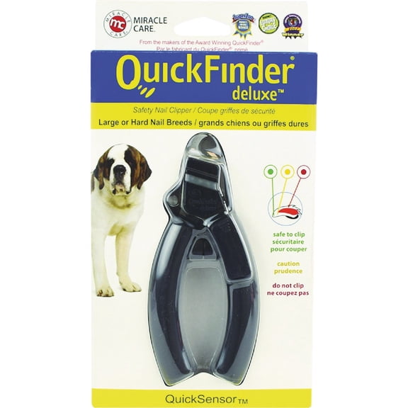 Bright Pet Miracle Care Quickfinder Deluxe Nail Clipper - Pack of 2