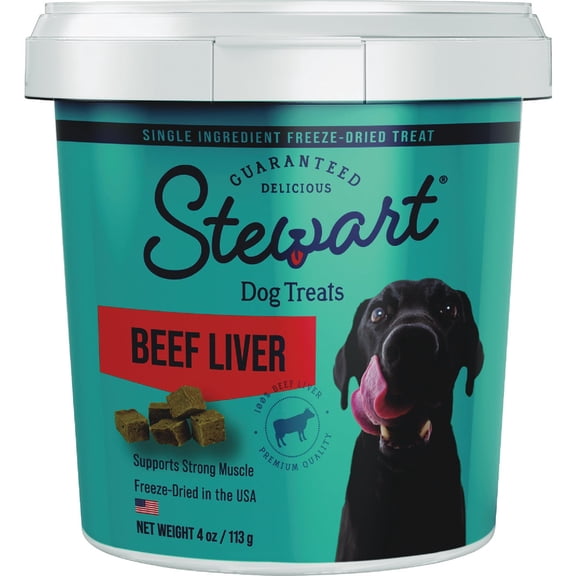 Bright Pet Stewart Beef Liver Dog Treats - Single Pack