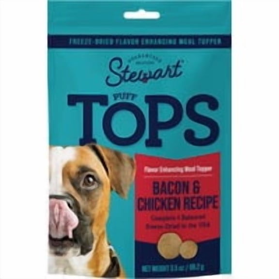 Bright Pet Stewart PuffTops Dog Treat - Pack of 2