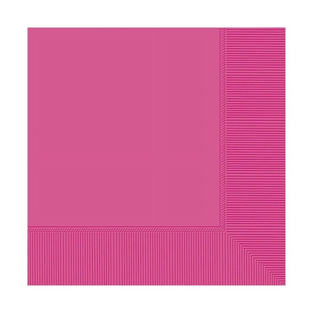 Bright Pink Beverage Napkins - Walmart.com