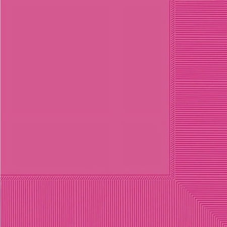 Bright Pink Dinner Napkins