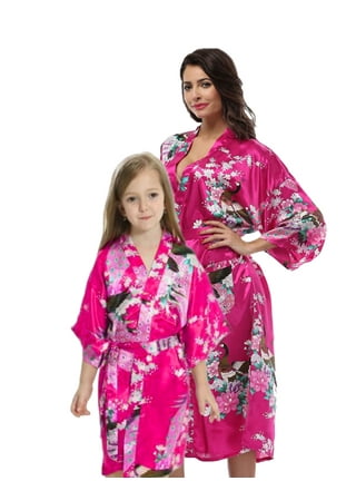 Mother and daughter matching robes online