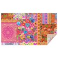 thumbnail image 1 of Bright Pioneer Flower Patchwork Rectangle Tablecloth 60"x102",Waterproof Polyester Rectangle Table Cloth, Wipeable Spillproof Polyester Tablecloth for Dining, Camping, Indoor and Outdoor, 1 of 6