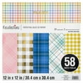 thumbnail image 1 of MICHAELS Bright Plaids Paper Pad by Recollections™, 12" x 12", 1 of 3