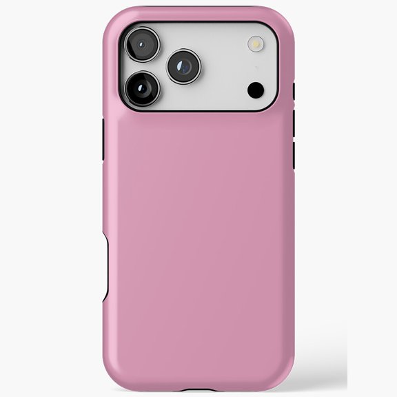 Bright Prism Pink Solid Eye Catching Neon Hue Phone Case 11 through 17 Pro Max