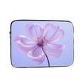 thumbnail image 1 of Bright Purple Flower Laptop Sleeve Bag Compatible With MacBook Air / Pro iPad MateBook Tablet Surface HP Lenovo Dell ASUS Acer Laptop Computer Protective Size: 17 inch, 1 of 5