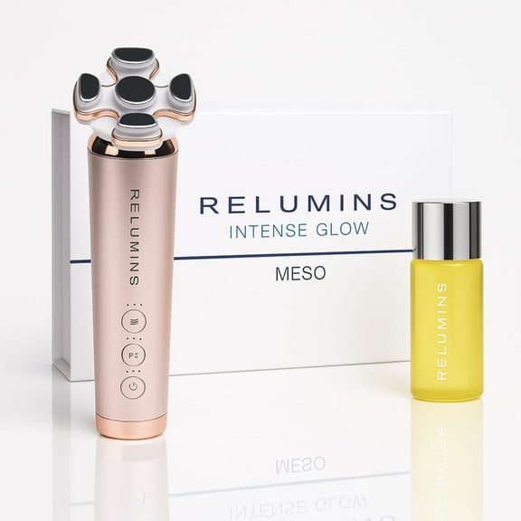 Bright & Radiantwave Light Skincare Kit  Plant-Based Brightening Serum & LED Massager for Smoother, Healthier-Looking Skin