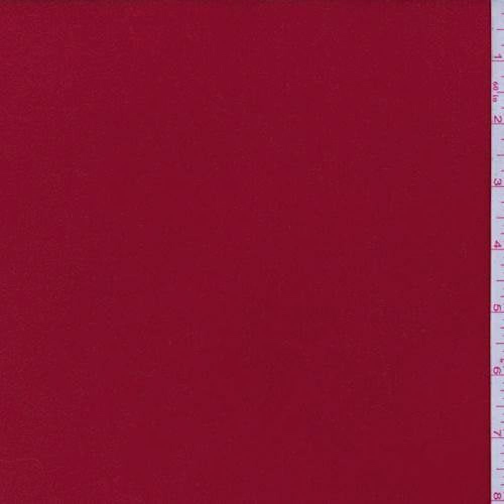Bright Red Fleece, Fabric By the Yard