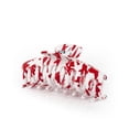 thumbnail image 1 of Bright Red  White Hair Clip (2 pack), 1 of 1