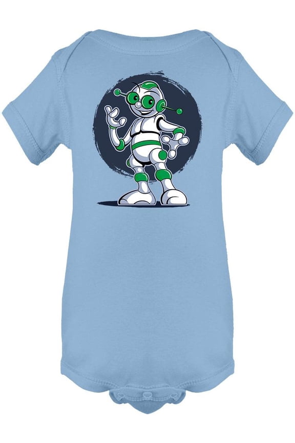 Bright Robot Bodysuit Infant -Image by Shutterstock, 18 Months