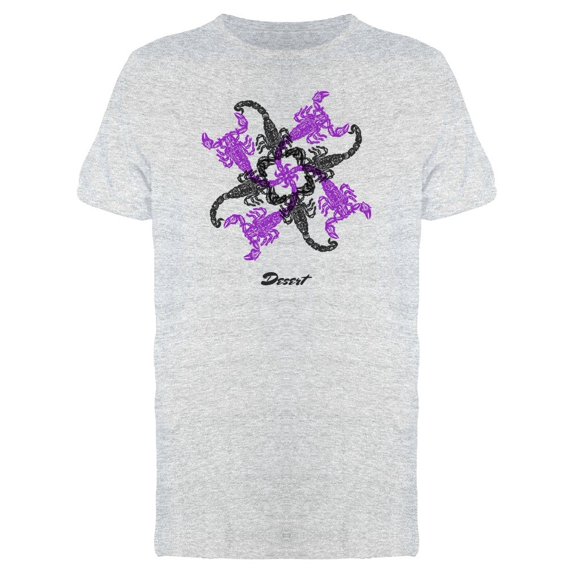 Bright Scorpion Fractal Tee Men's -Image by Shutterstock