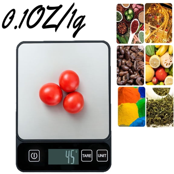 Bright Screen Kitchen Scale with High Readability, Capacity Up to 22.05LB, Supports Multiple Unit Switching, An Excellent Helper In The Kitchen