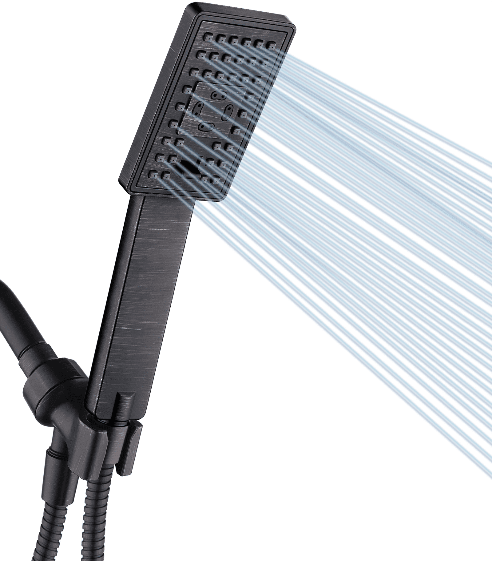 Bright Showers High Pressure Handheld Shower Head Set, High Flow ...