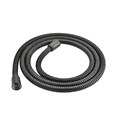 thumbnail image 1 of Bright Showers Shower Hose For Hand Held Shower Heads, 79 Inches Cord Extra Long Stainless Steel Hand Shower Hose, Ultra-Flexible Replacement Part with Brass Insert, Matte Black, 1 of 8