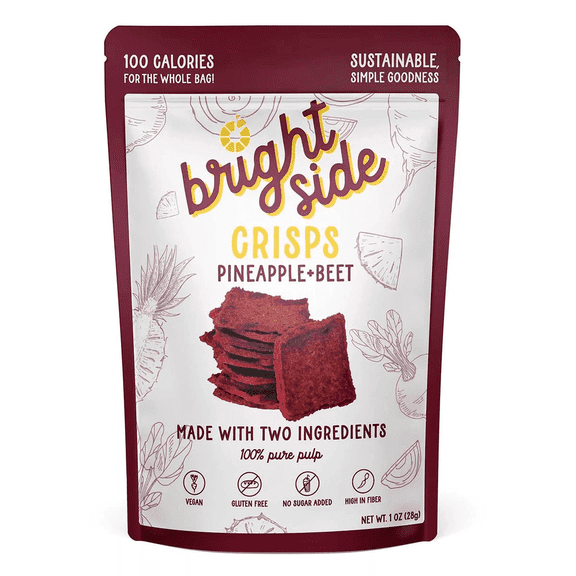 Bright Side Pineapple + Beet Crisps